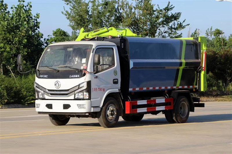 國六小多利卡6方側裝壓縮垃圾車